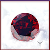 Avatar-Diamant rubinrot